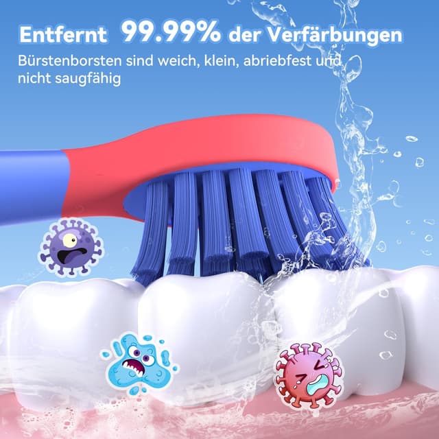 Thumbnail 2 de JTF Cepillo de dientes sónico para niños 3+ años