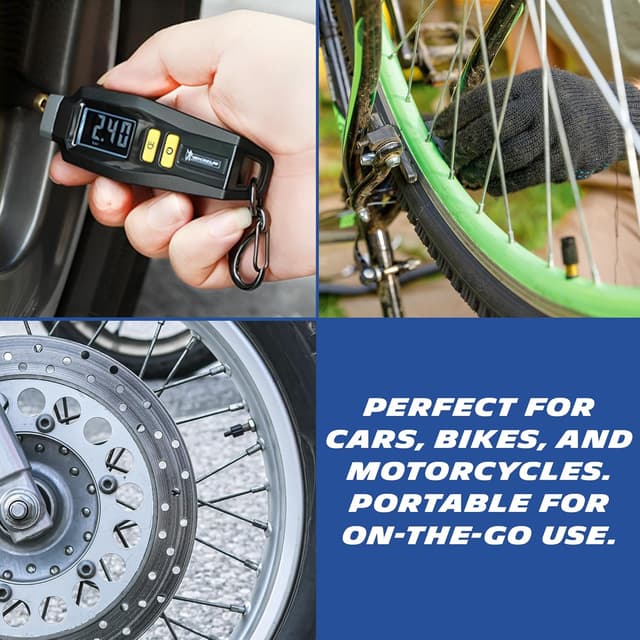 Thumbnail 6 de MICHELIN Controllo pressione pneumatici digitale: misuratore con display LCD