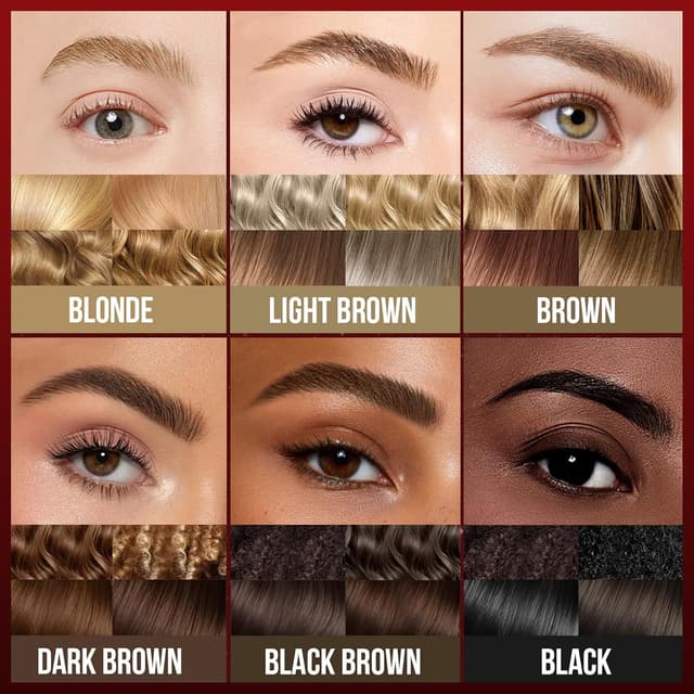 Detalle 2 de Vevivia Augenbrauenstift – Eyebrow Pen mit Dual-Brush-Tip & gebogener Spitze für bis zu 24 Stunden Halt, Dark Brown