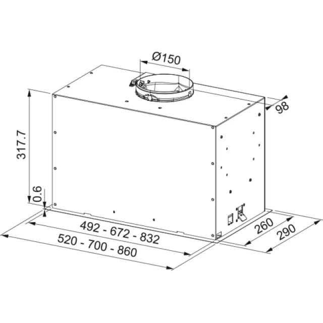Detalle 2 de Mepamsa Irun 2.0 Campana 70cm