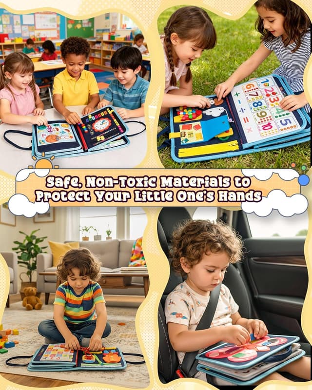 Thumbnail 5 de BZGG Montessori Busy Board Ocean World