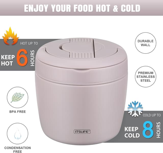 Thumbnail 2 de Itslife Thermobehälter 970 ml für Essen