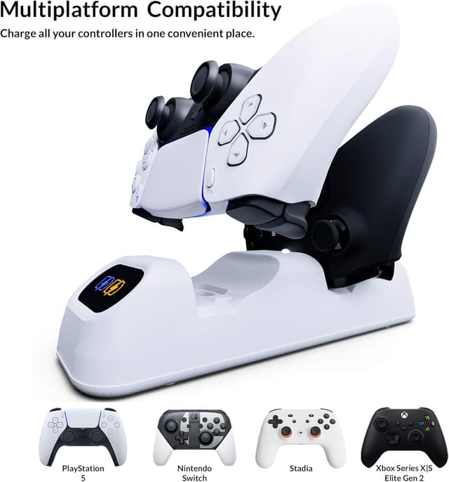 Thumbnail 4 de Orzly Duocharger PS5: Cargador USB-C para Mandos