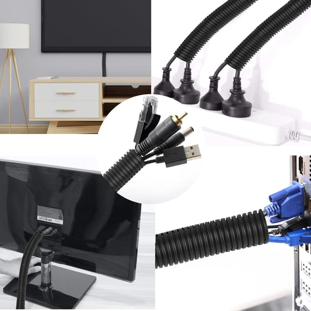 Detalle 2 de CrocSee wire loom tubing 25 ft