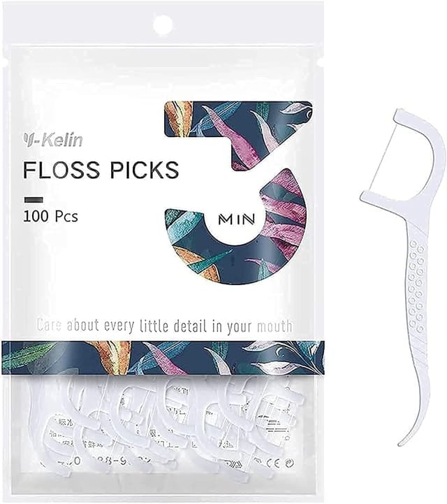 Thumbnail 6 de Y-Kelin Dental Floss 300 Pack — Floss Picks 🪥