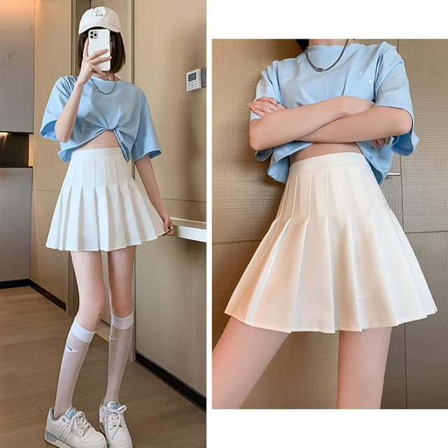 Detalle 2 de DRESHOW Pleated High Waist Mini Skirt