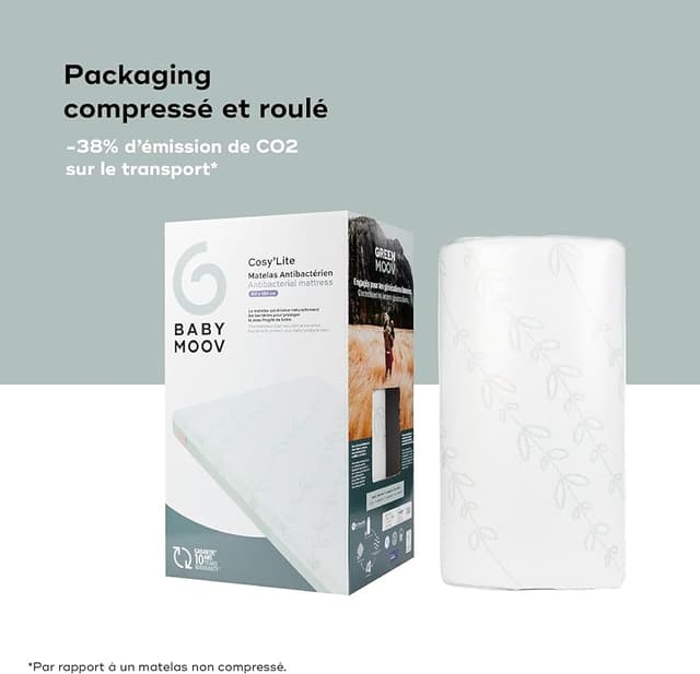 Thumbnail 6 de Babymoov Cosy'Lite colchón 70x140 cm