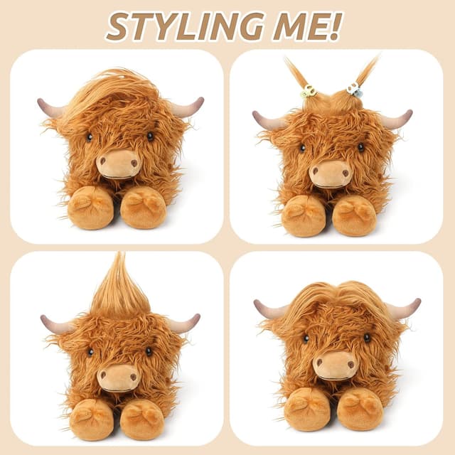 Thumbnail 6 de Highland Cow microwavable plush 39cm