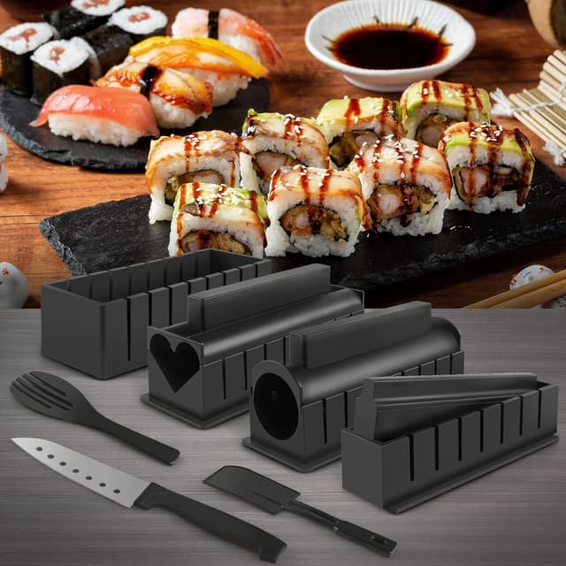 Detalle 2 de SKYSER Sushi Maker set 20 Artikel
