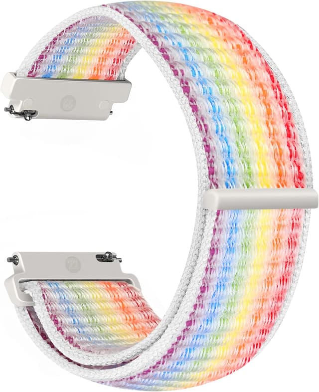 Thumbnail 6 de 24 mm Nylon-Sportarmband mit Klettverschluss für Suunto & Hybrid-Uhren – Vodtian Nylon Armband kompatibel mit 24mm