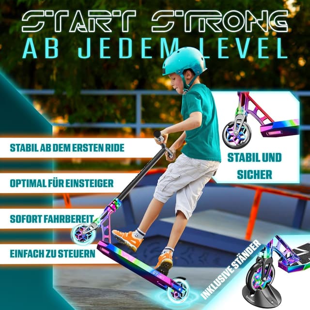 Thumbnail 2 de KESSER Stunt Scooter GT-Limit 360° Lenkung