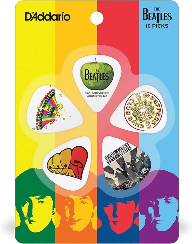 Thumbnail 2 de D'Addario Púas coleccionables The Beatles — Media 🎸