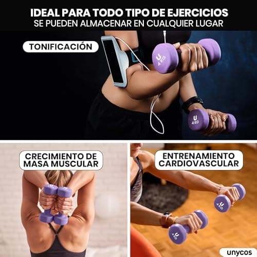 Thumbnail 5 de unycos Par Mancuernas Neopreno 4 kg