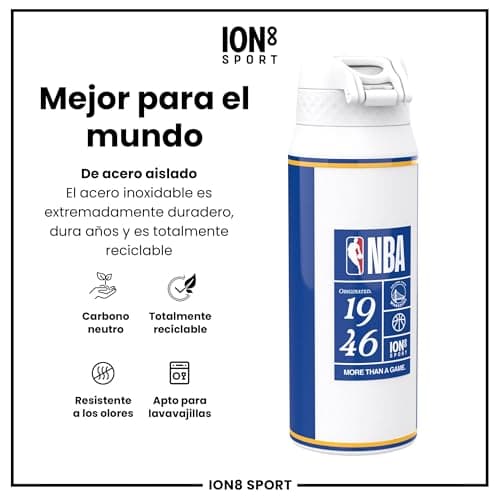 Thumbnail 4 de ion8 NBA Golden State Warriors Botella térmica 750 ml 🚰