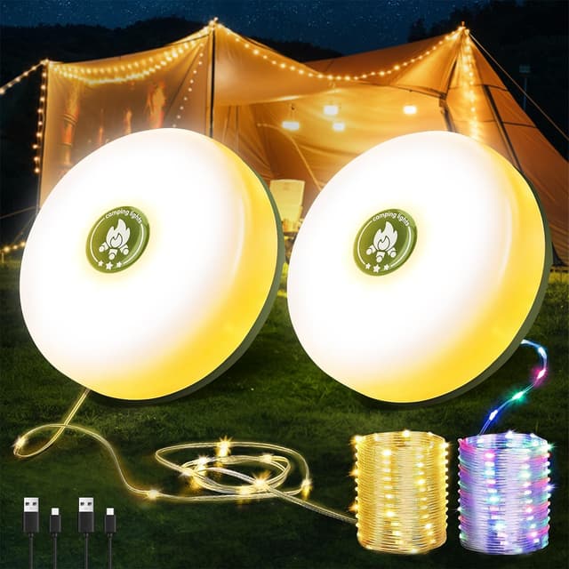 Thumbnail 5 de Wellgium Camping String Lights 32.8ft