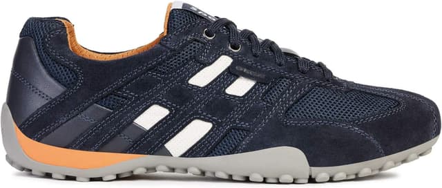 Detalle de Geox UOMO SNAKE K Herren-Sneakers: atmungsaktiv dank patentiertem Geox-System