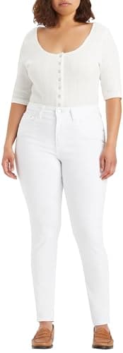 Imagen de Levi's 721 Skinny Vaqueros Mujer, Western White en OfertitasTOP