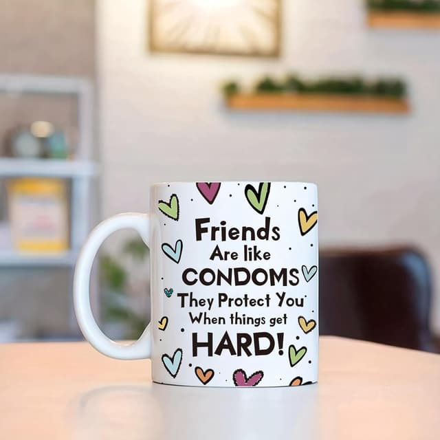 Detalle 2 de Mewgulfs Funny joke mug 330ml for women