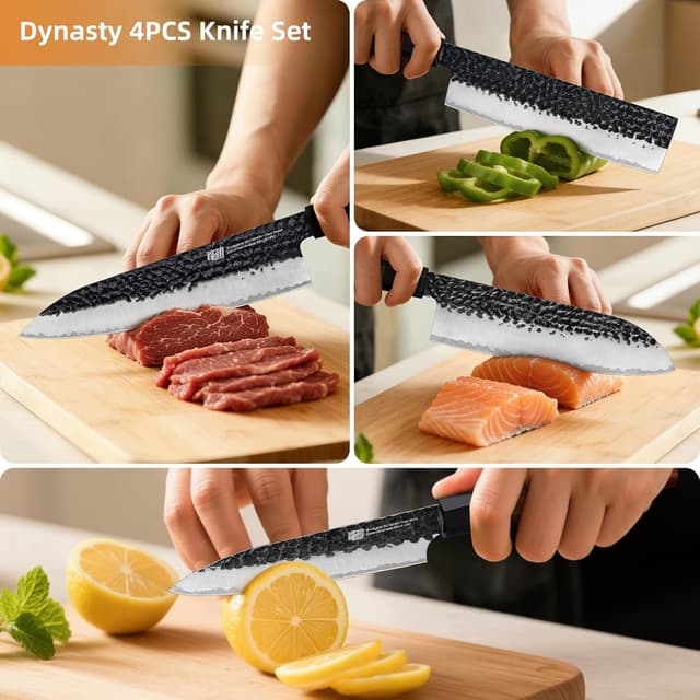 Thumbnail 5 de FINDKING Dynasty Series 4PCS cuchillos 9Cr18MoV