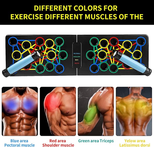 Thumbnail 2 de Push Up Board Multifunctional 950g