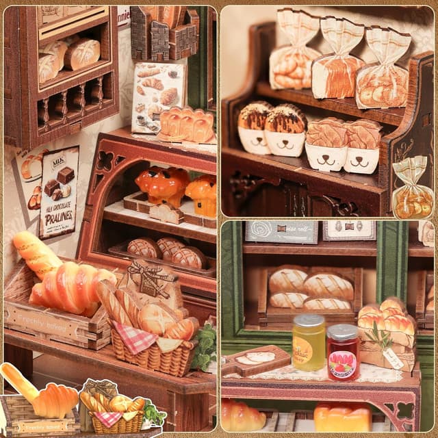 Thumbnail 6 de CUTEBEE Book Nook Kit Miniatura con LED