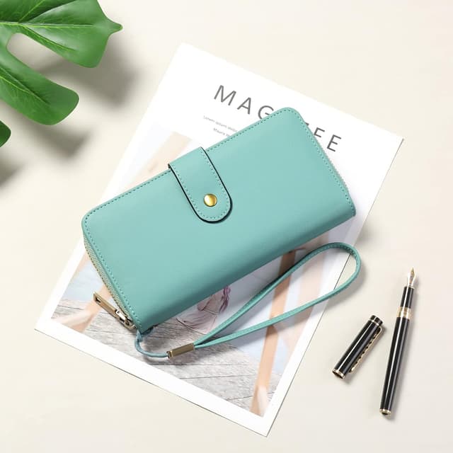 Thumbnail 6 de GAEKEAO vegan leather wallet 20 cm