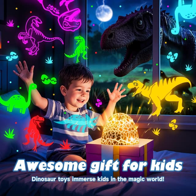 Thumbnail 5 de COOLNIGHT Dinosaur Night Light Projector 31 Colours