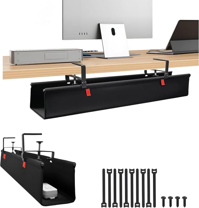 Imagen de Treibo Kabelkanal Schreibtisch 90 cm en OfertitasTOP