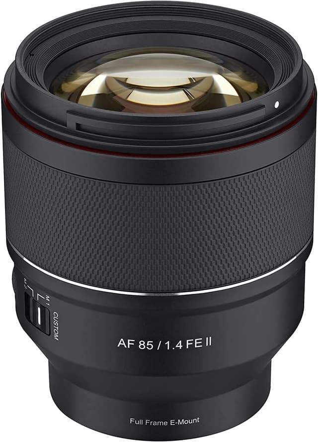 Detalle de Samyang 85mm F1.4 AF para Sony E SYIO85SE2-E