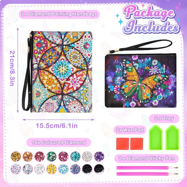 Thumbnail 6 de Diamond Art Crafts Kit for Ages 6–12 🎨