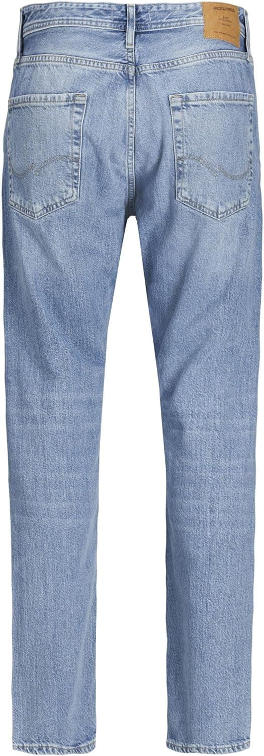 Detalle de Jack & Jones Herren Relaxed Fit Jeans JJICHRIS JJORIGINAL SBD 920 NOOS in Blue Denim (Knöchellänge)
