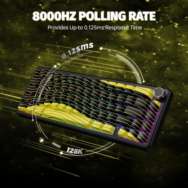 Thumbnail 2 de ATTACK SHARK X65PRO HE kabellose Gaming‑Tastatur 8000Hz