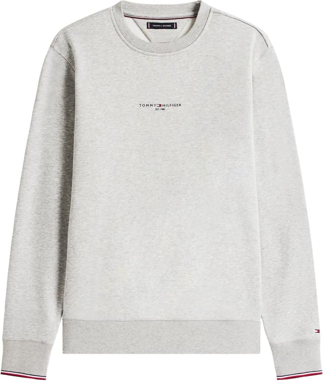 Detalle de Tommy Hilfiger Men’s Tipped Round Neck Sweatshirt