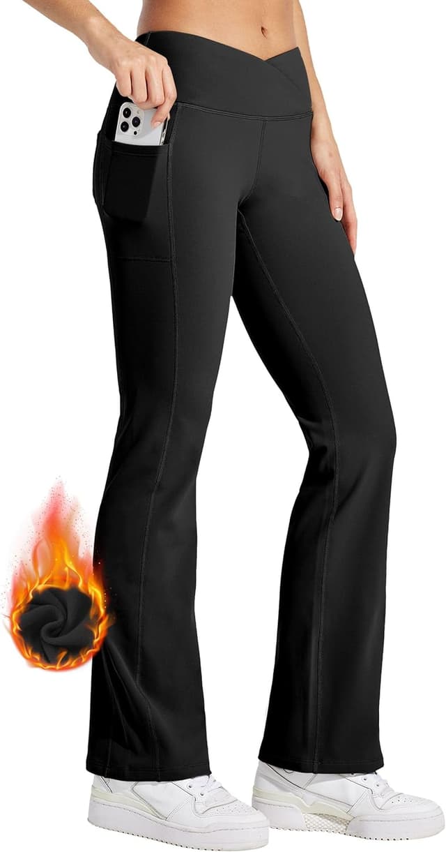 Detalle de WILLIT Damen Thermo-Hosen mit Taschen