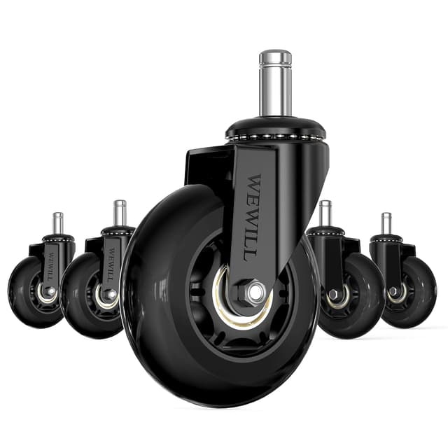 Detalle de WEWILL Bürostuhl Rollen 11 x 22 mm