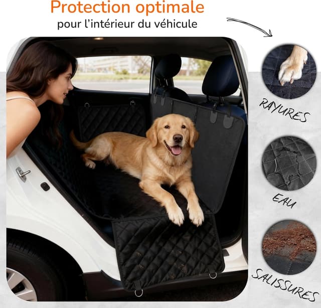 Detalle 2 de upgrade4cars Protection Coffre Chien imperméable