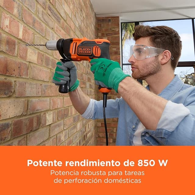 Detalle 2 de BLACK+DECKER BEH850K-QS Taladro percutor 850 W