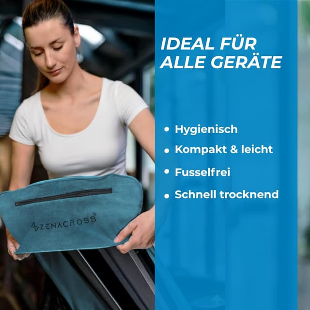 Thumbnail 3 de ZENACROSS Fitness Handtuch Mikrofaser 120x50