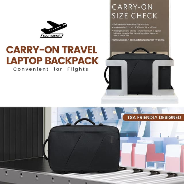 Thumbnail 6 de LOVEVOOK Reise Rucksack 30L Handgepäck