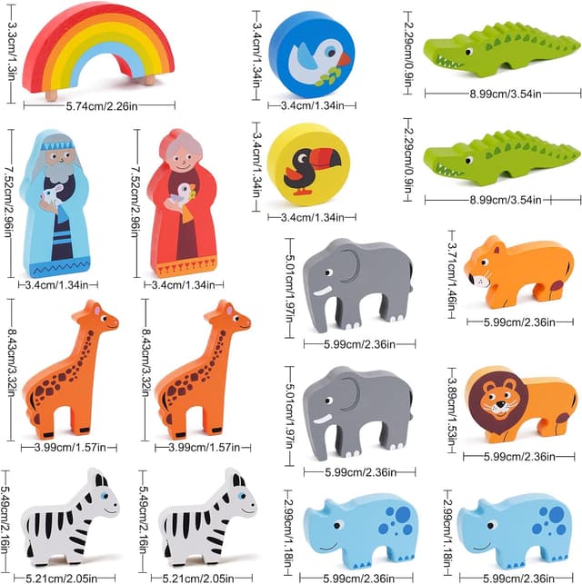 Thumbnail 5 de Archen Noah Holzspielzeug Montessori 1–3 Jahre