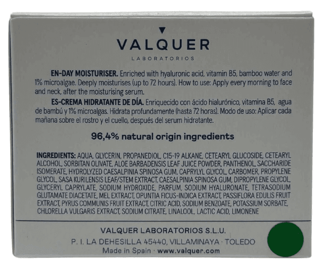 Thumbnail 1 de Valquer Crema Facial Hidratante de Día 50 ml