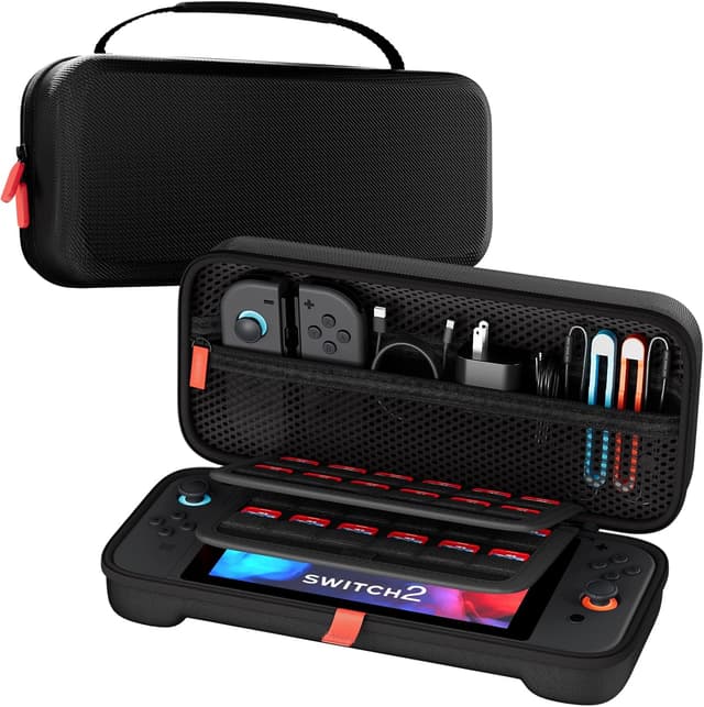 Detalle de ProCase Carrying Case for Nintendo Switch 2, 24-slot