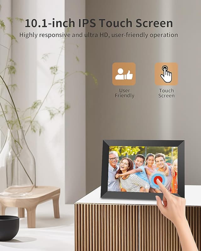 Detalle 2 de Frameo 10.1 Inch Digital Photo Frame