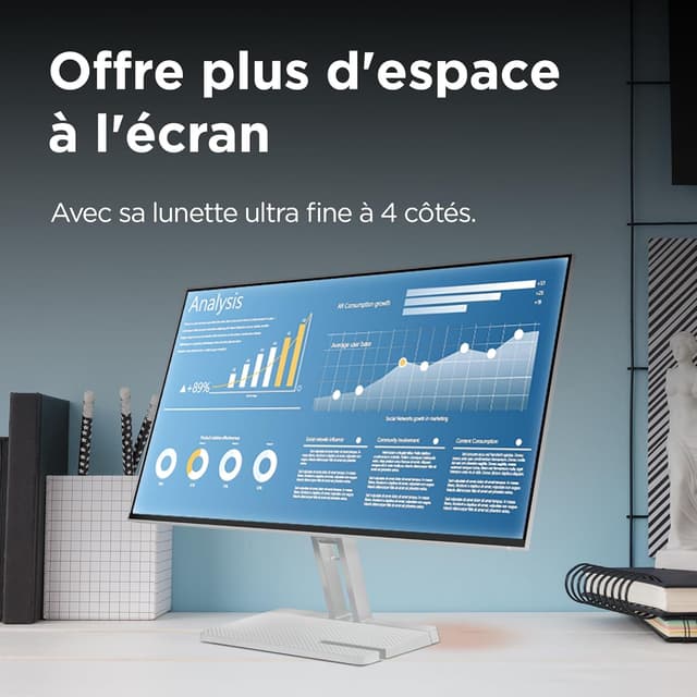 Thumbnail 2 de Lenovo L27i-4B écran 27'' FHD 100 Hz