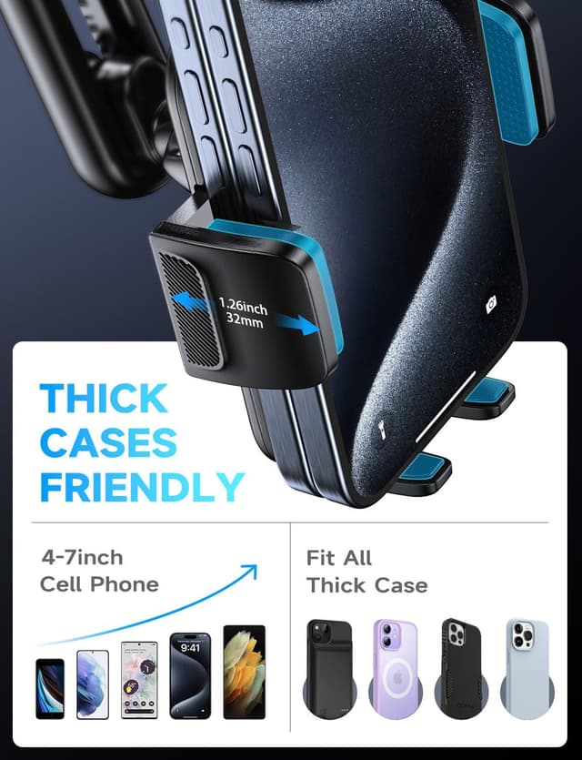 Thumbnail 4 de Holdersafe Phone Holder for Car Vent 35mm