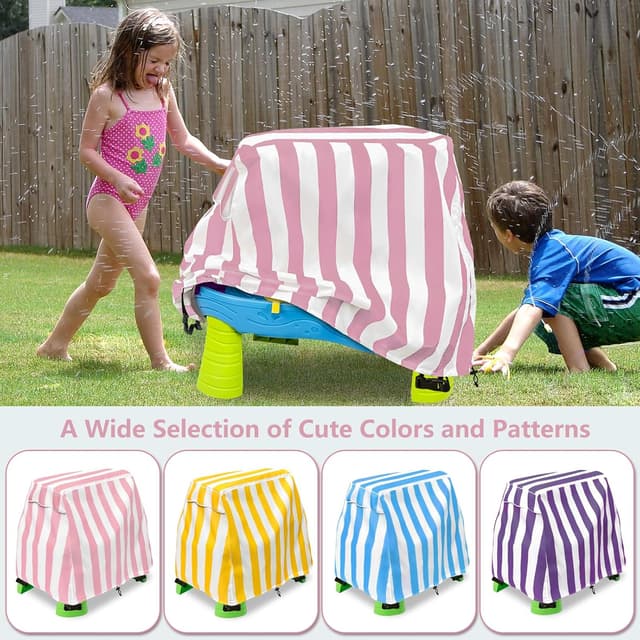 Detalle de Okcool Kids Water Table Cover (41"L x 25"W x 33"H) for Outdoor Play Tables