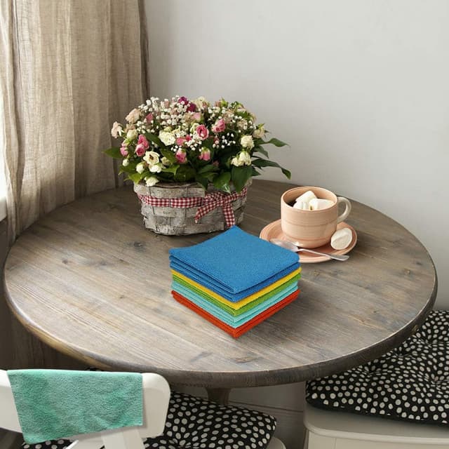 Thumbnail 6 de AIDEA Lot de 24 chiffons microfibre 30 x 30 cm