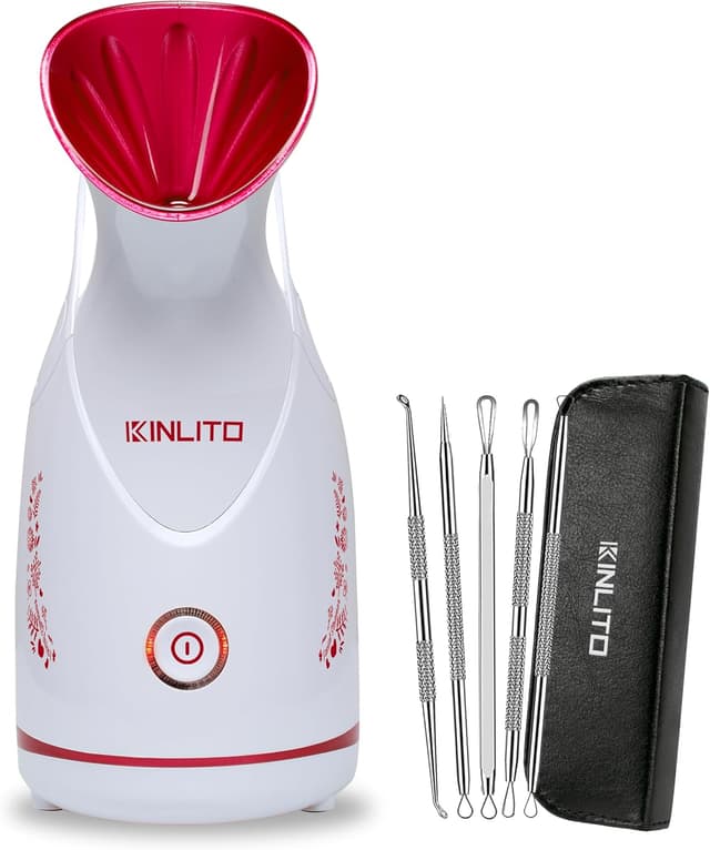 Thumbnail 6 de KINLITO Nano Ionic Facial Steamer with Warm Mist (Portable Facial Humidifier) — Purple