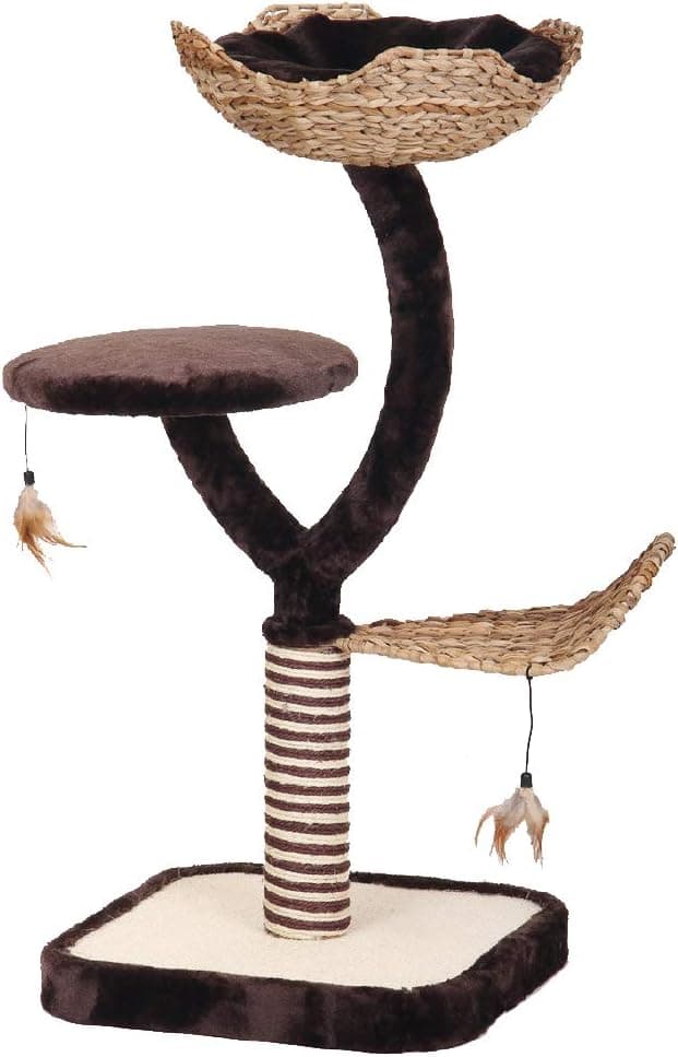 Imagen de Croci Natural Magnolia Kratzbaum 45x45x99 cm en OfertitasTOP