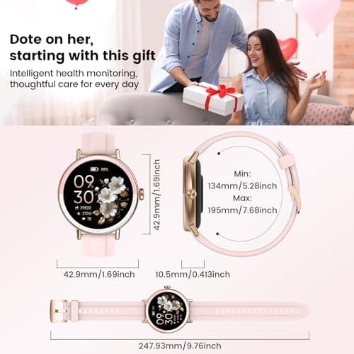 Thumbnail 7 de Reloj Inteligente Mujer Cillso con llamadas Bluetooth y pantalla 1,27” HD (DR05)